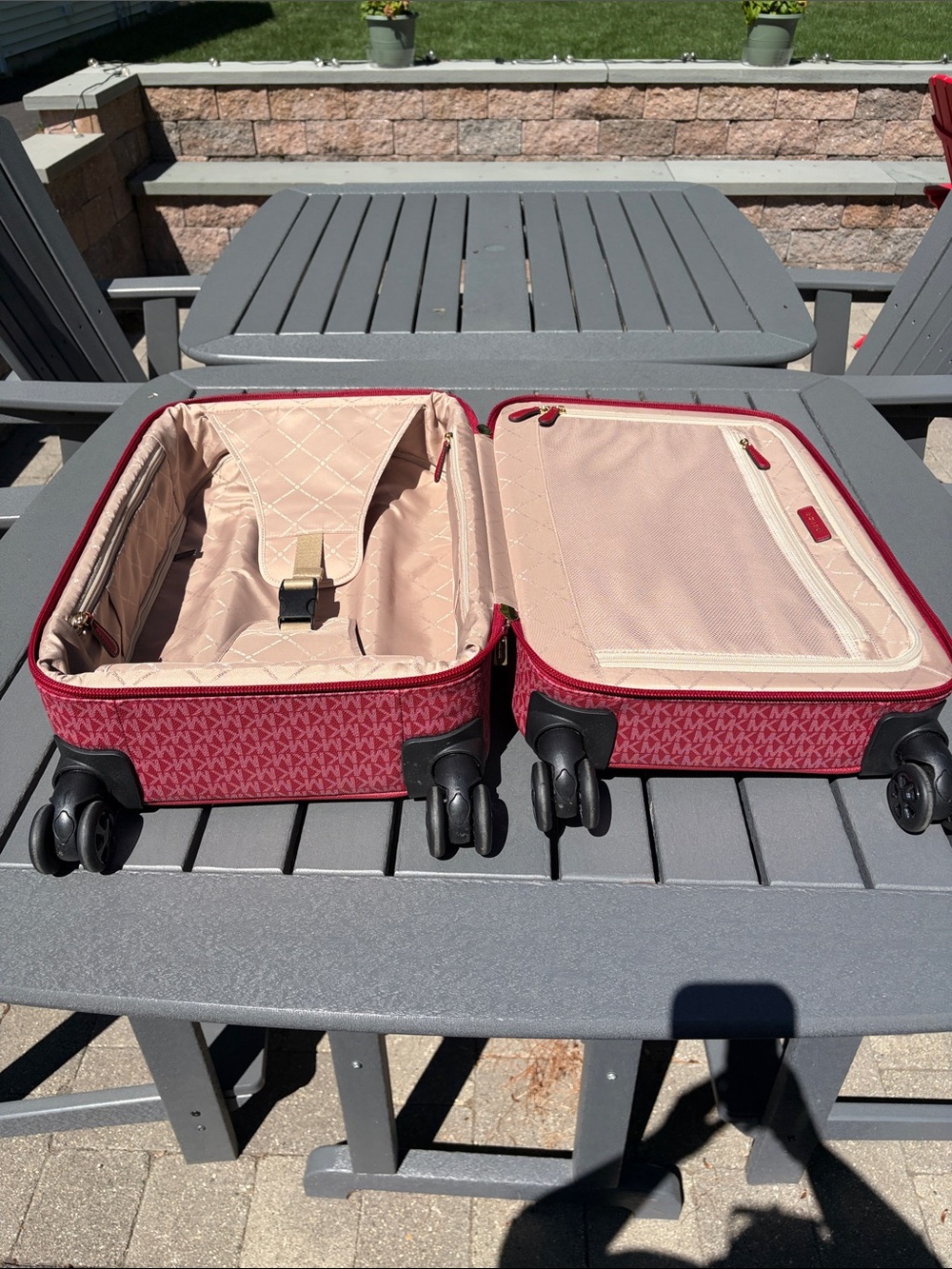 Michael Kors Carry On Suitcase - Picture 7 of 13